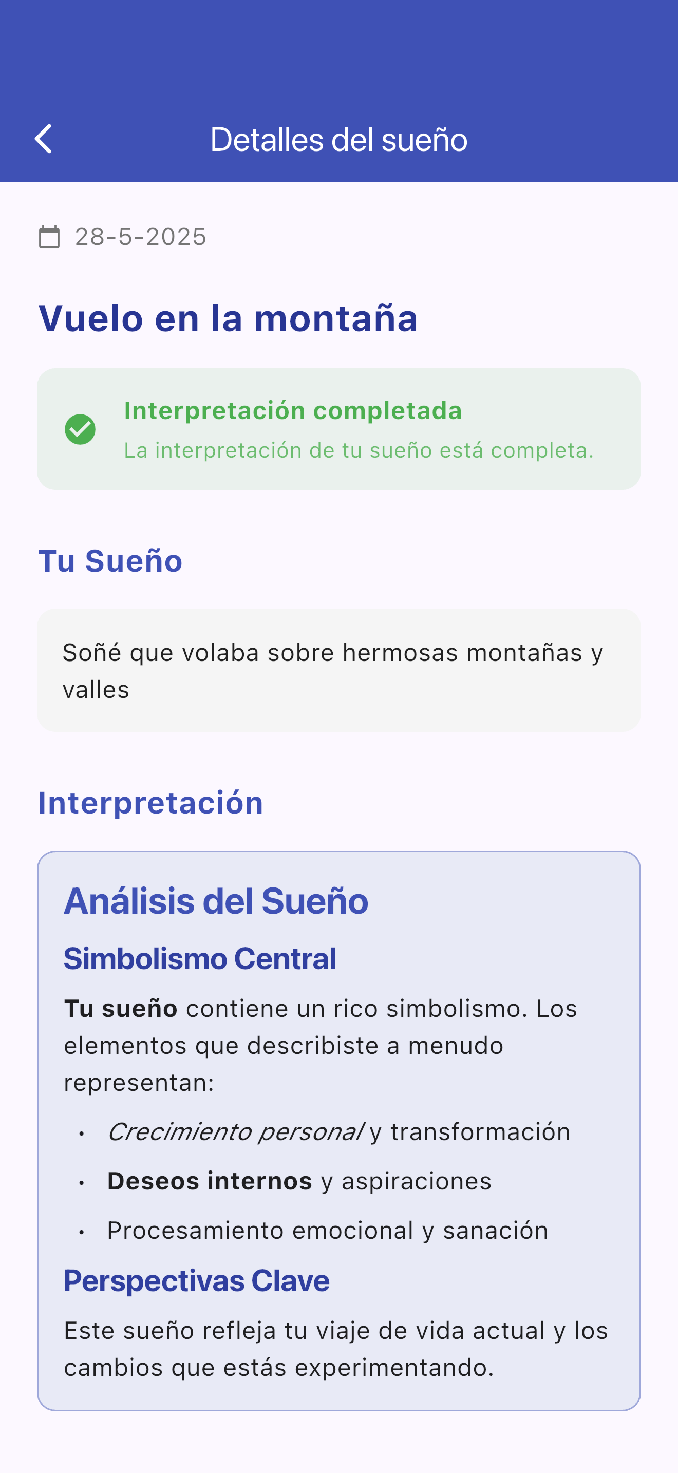 Interpretación IA