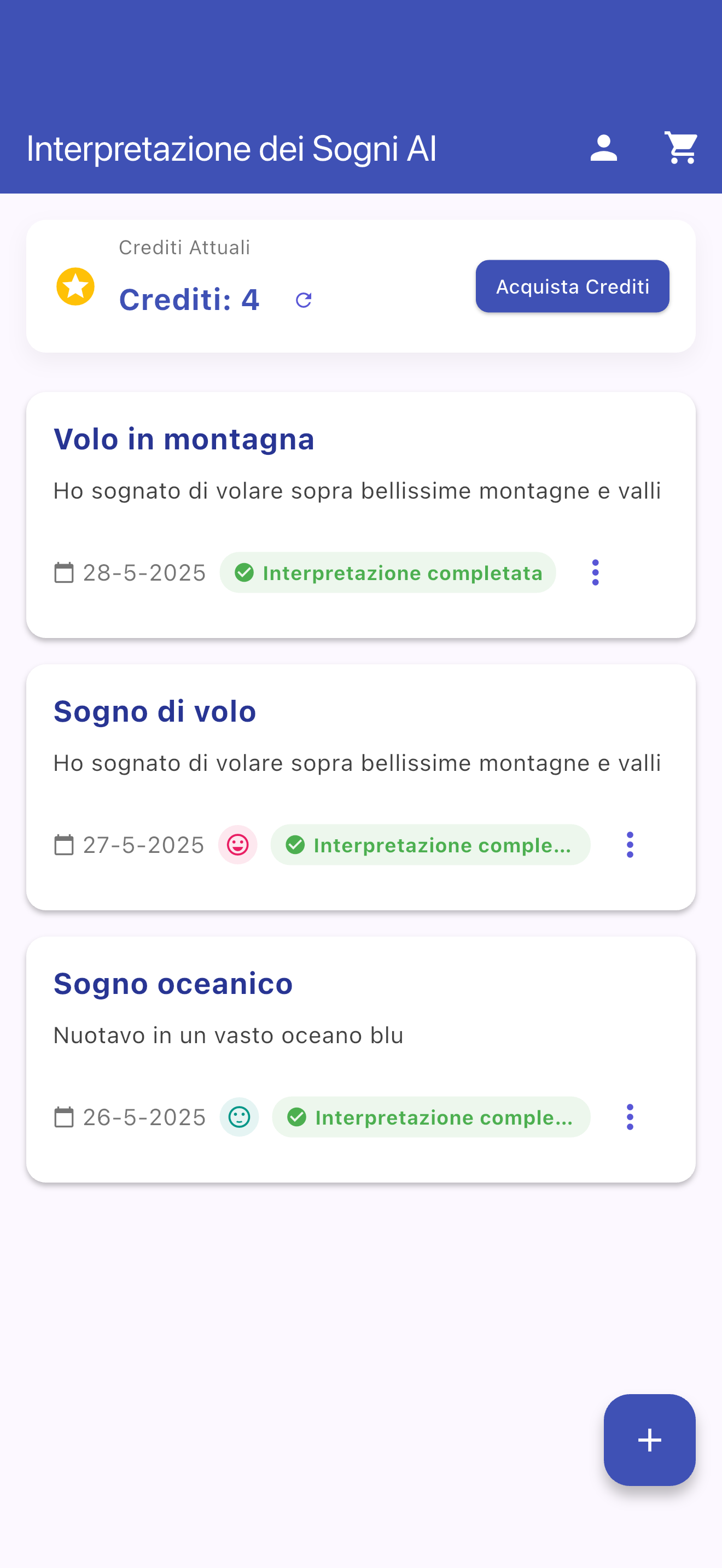 Diario dei Sogni