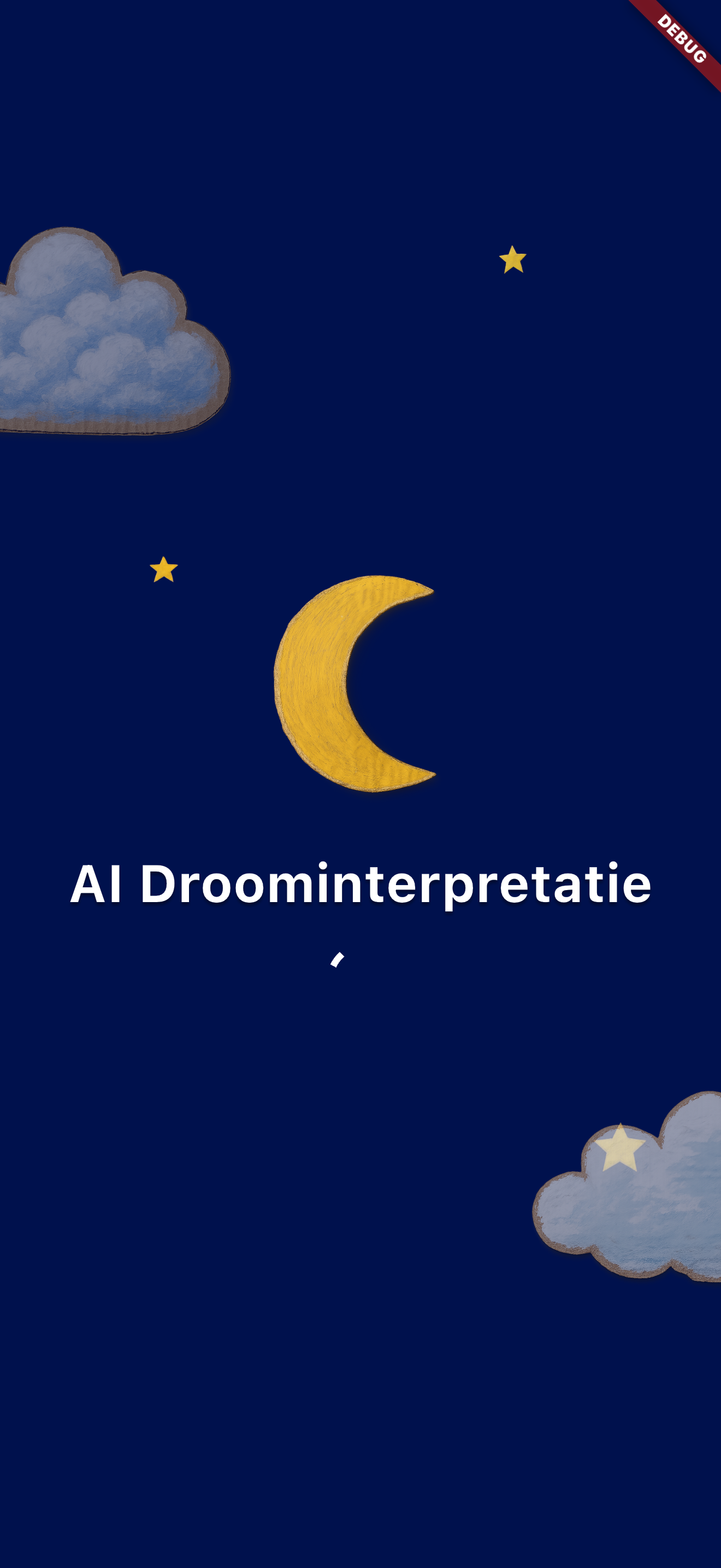 Welkomstscherm