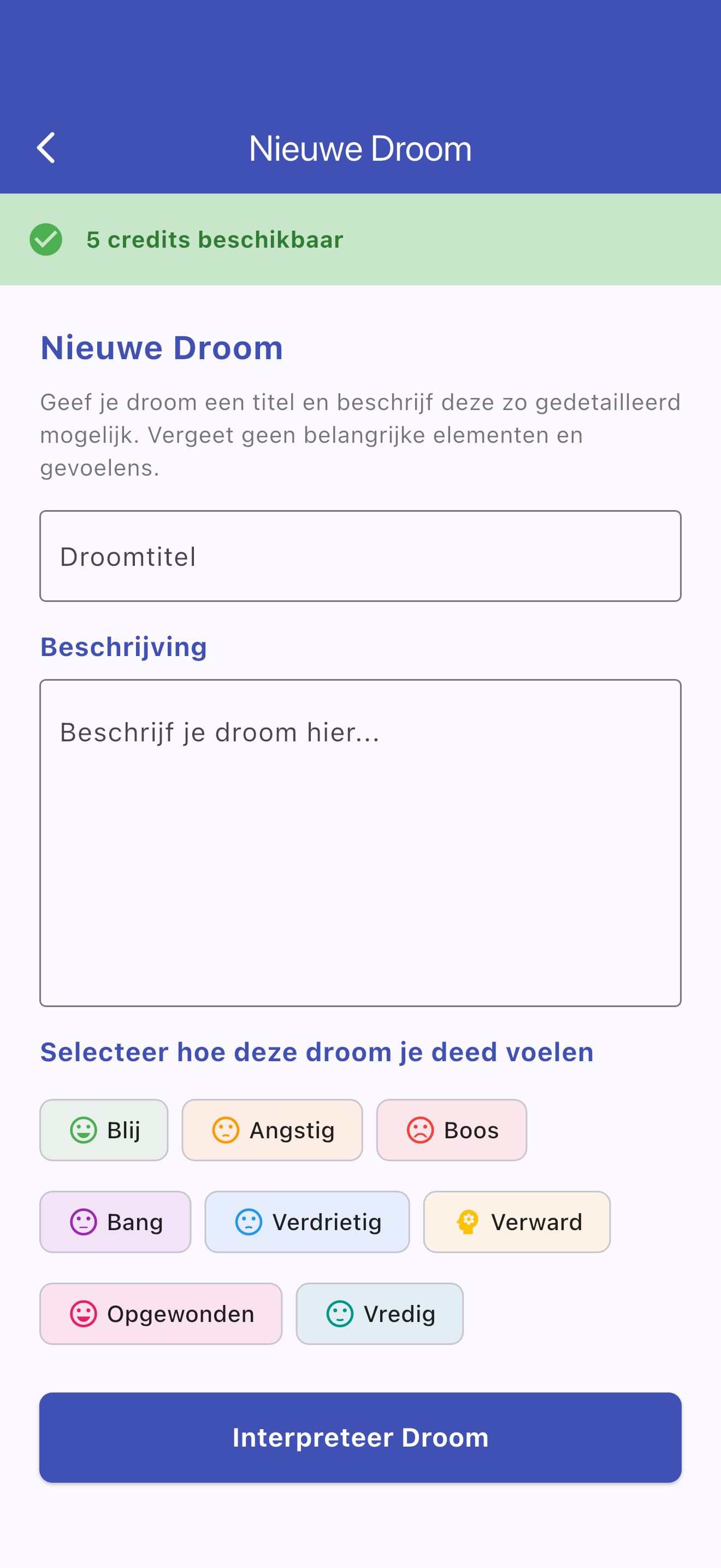 Droom Vastleggen