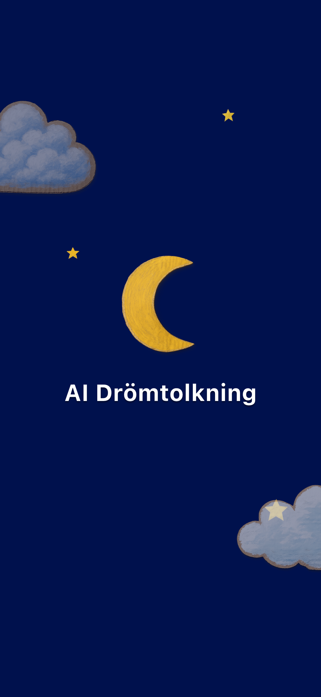 Välkomstskärm